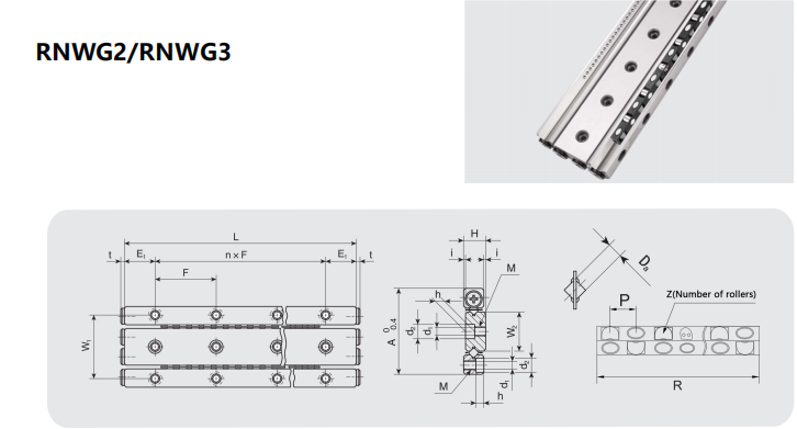 图片36 Cross roller rail RN manufacture