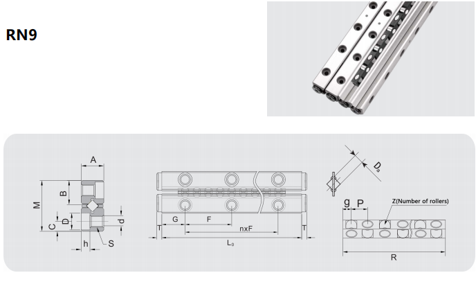 图片33 Cross roller rail RN supplier