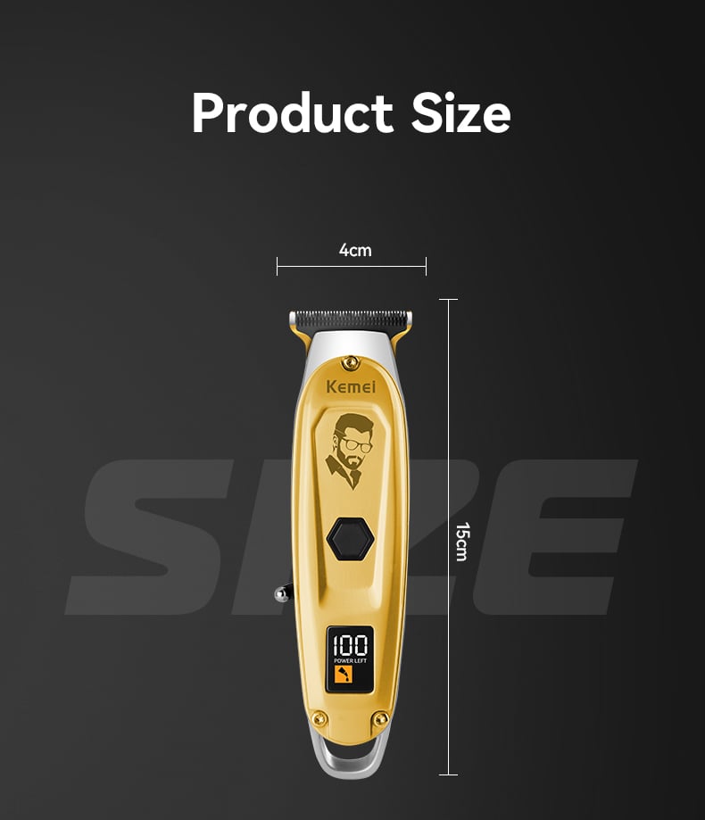 KM-1947 Cordless Professional Beard Trimmer Cutting Kit for Men factory
