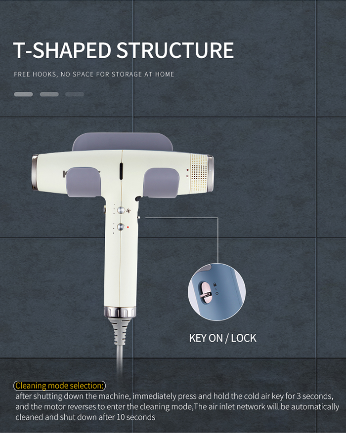 Rechargeable Hot And Cold Air Salon Hair Dryer supplier