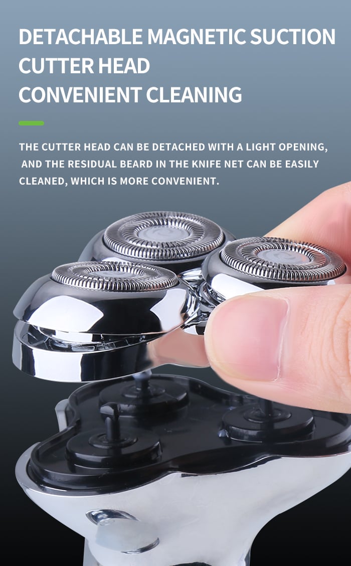 KEMEI Km-T08 Hair Beard Rotary Shaver Machine Portable Man Beard Trimmer Hair Razor Shaver supplier
