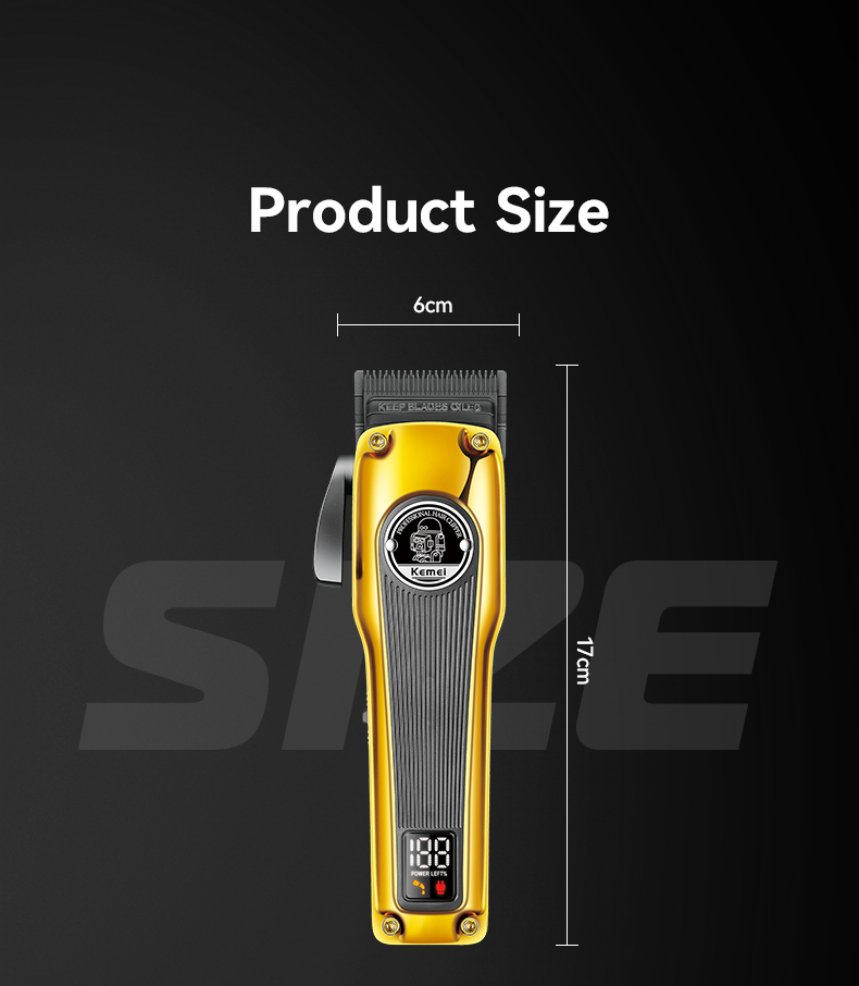 New Arrival Professional Hair Removal Micro Beard Trimmer 3pcs Rechargeable Cordless Hair Trimmer For Men manufacture