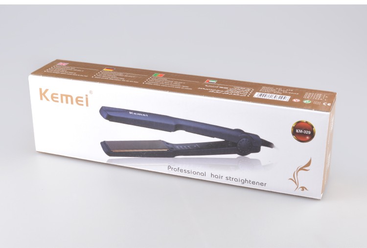 New Flat Straightening Iron Styling Tool Kemei KM-329 supplier