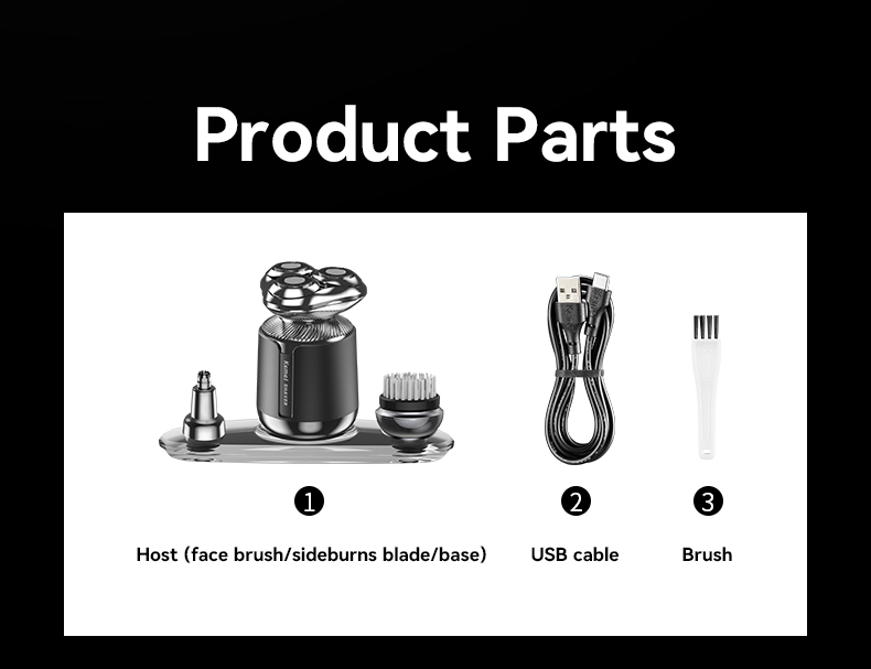 Kemei KM-3224 Three-blade New Magnetic Multi-functional 3 In 1 Full-body Waterproof Electric Shaver With Nose Hair Trimmer manufacture