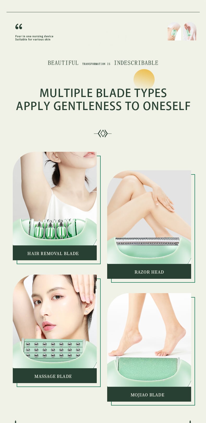 KEMEI km-6037 Hair Removal Device Beauty Devices Having Device Electric Ladies Plucking Hair Epilator details