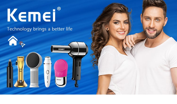 Professional Salon 3 Barrel Curling Iron Km-1010a Hair Styling Tools Ceramic Ionic Curler Automatic Curling Iron manufacture