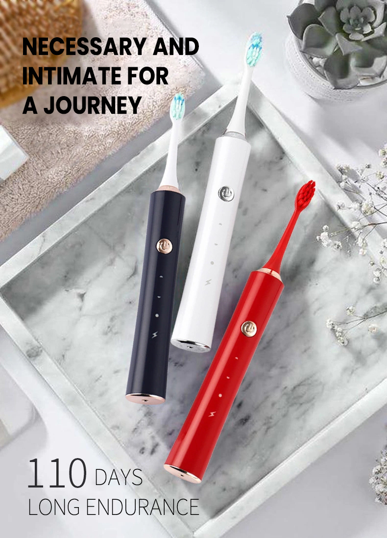 Eco Friendly Sonic Electric Toothbrush Kemei Km-Ys702 Powerful Usb Rechargeable Ultrasonic Tooth Brush supplier