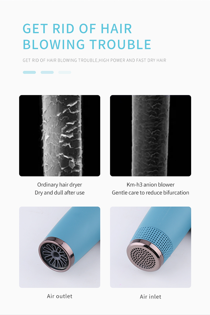 Rechargeable Hot And Cold Air Salon Hair Dryer manufacture