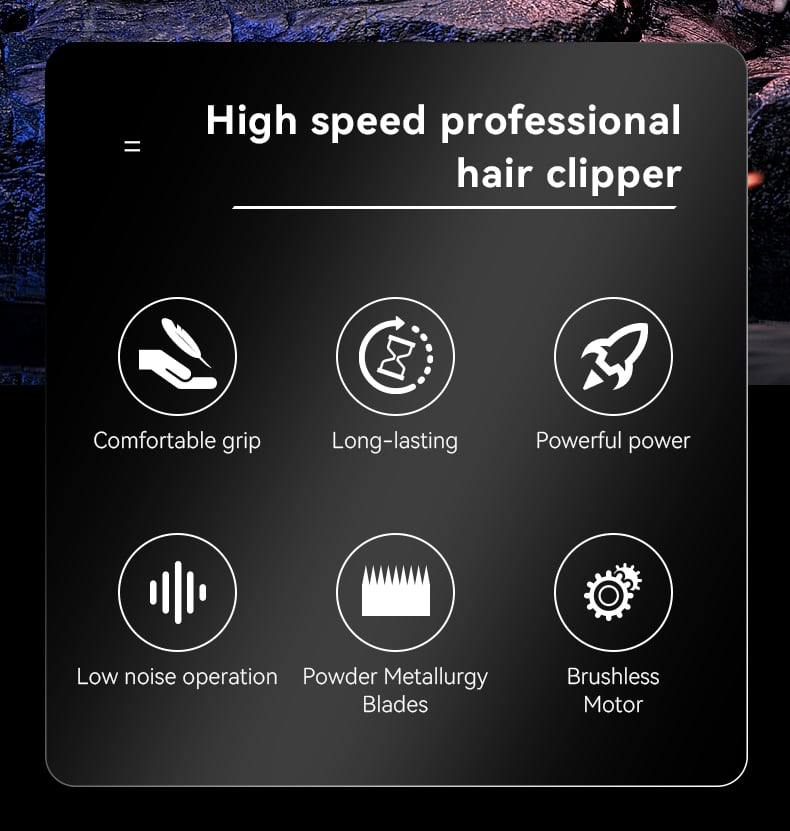 KEMEI km-2796 Hair Trimmers Clippers Professional Cordless 4600mah Lasting Rechargeable Hair Trimmers Clippers factory