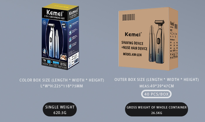 Portable Electric Nose Hair Trimmer Shaver Man Clean Razor Remover Kit supplier