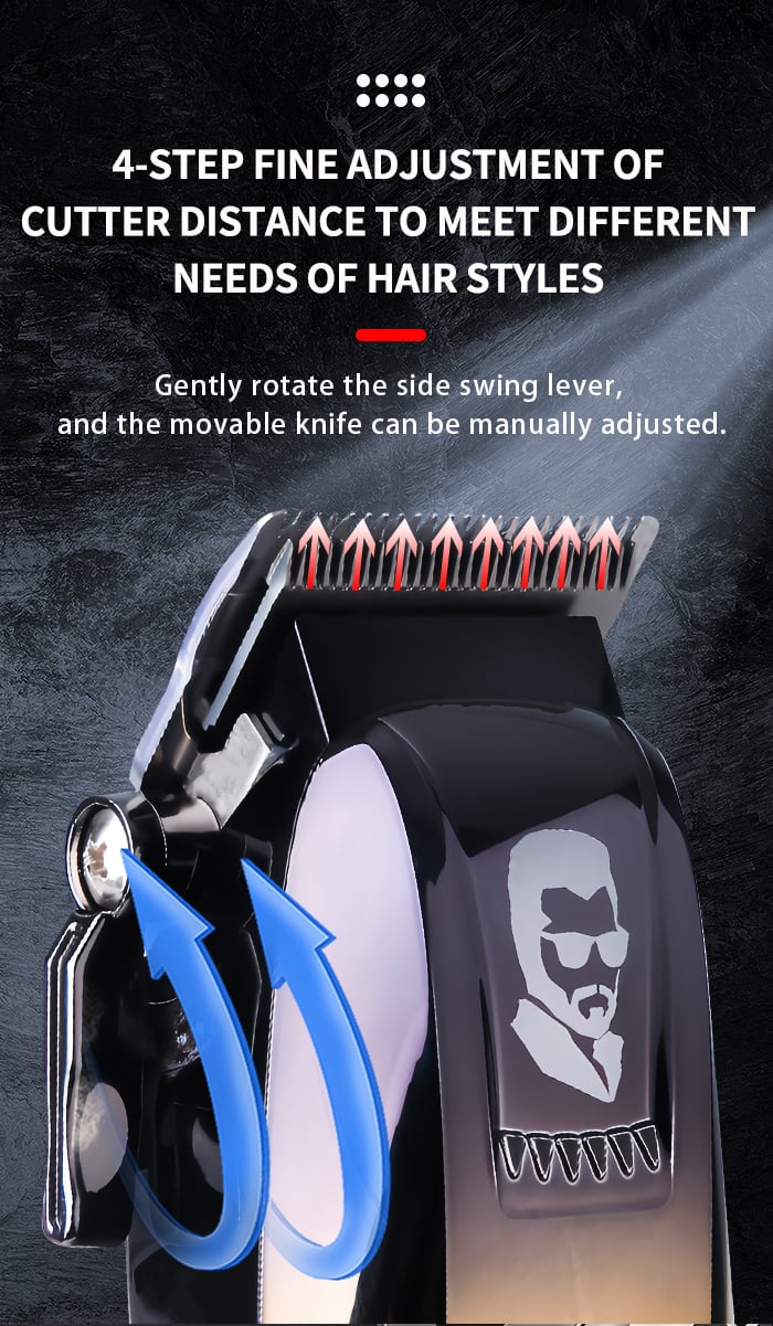 Kemei Pro Electric Hair Clipper Cordless Rechargeable factory