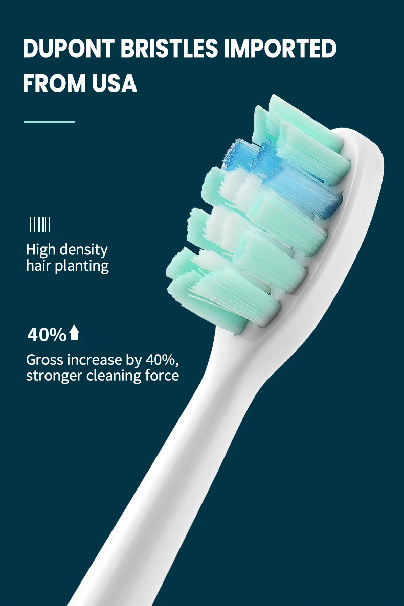 Eco Friendly Sonic Electric Toothbrush Kemei Km-Ys702 Powerful Usb Rechargeable Ultrasonic Tooth Brush factory