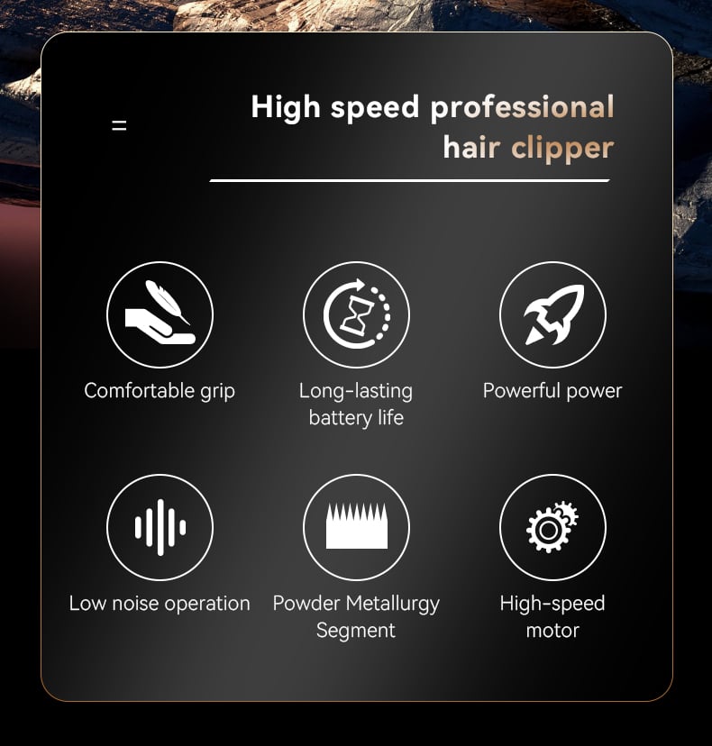 KEMEI km-2242 Hair Clipper Trimmer Brushless Motor Battery Powered Hair Trimmers Commercial Clippers With Charging base manufacture