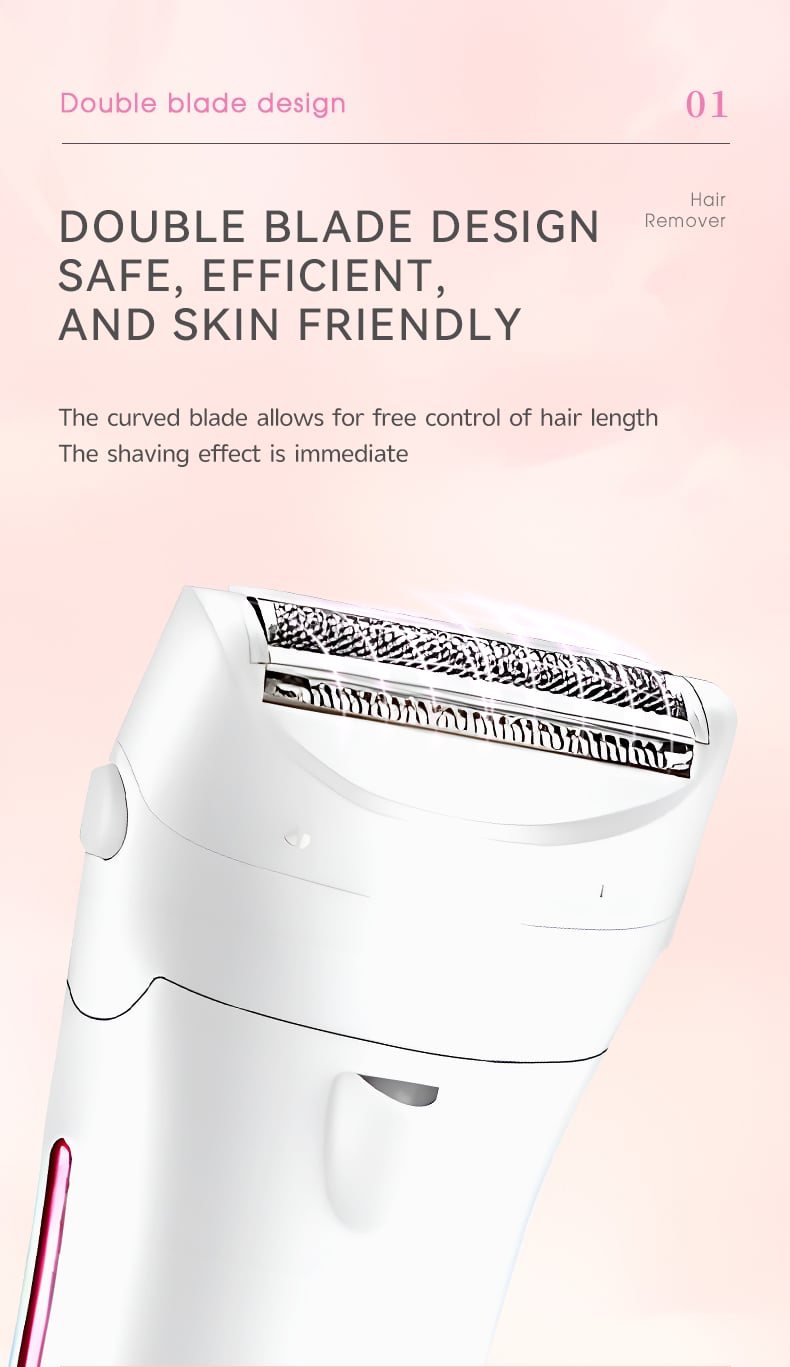 Waterproof Electric Lady Leg Hair Shaver manufacture