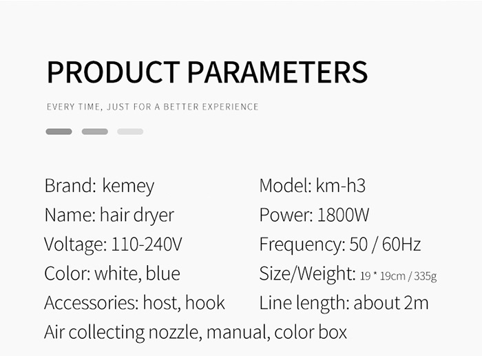 Rechargeable Hot And Cold Air Salon Hair Dryer factory