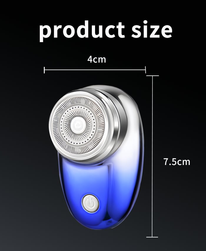 Hot Sale Mini Portable Shaving Machine Km-c52 Waterproof Wet And Dry Electric Razor Shaving Machine For Men supplier