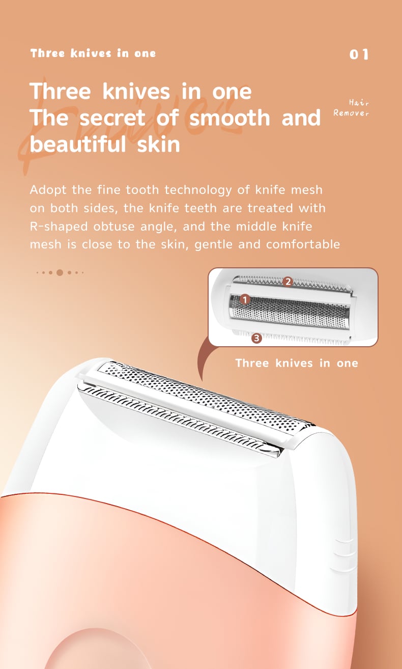 Portable USB Rechargeable Hair Trimmer for Bikini factory