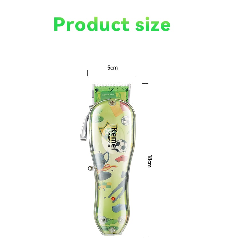 KEMEI Km-Cw2100 Pet Hair Trimmer Clipper Adjustable Cordless Dog Cat Pet Electric Hair Clipper Machine Trimmer factory