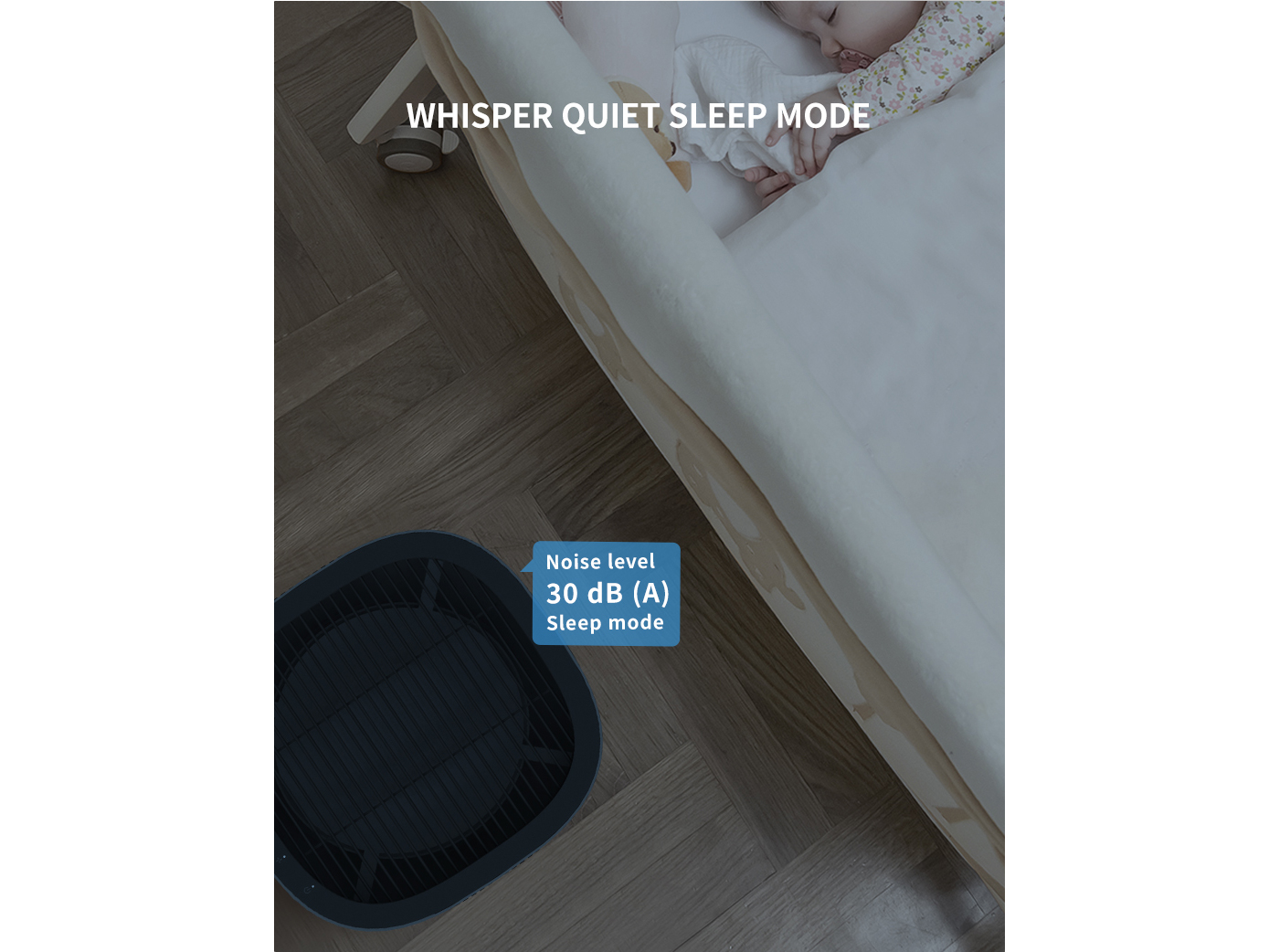 Smart Tuya WiFi Control House Living Room Air Purifier manufacture