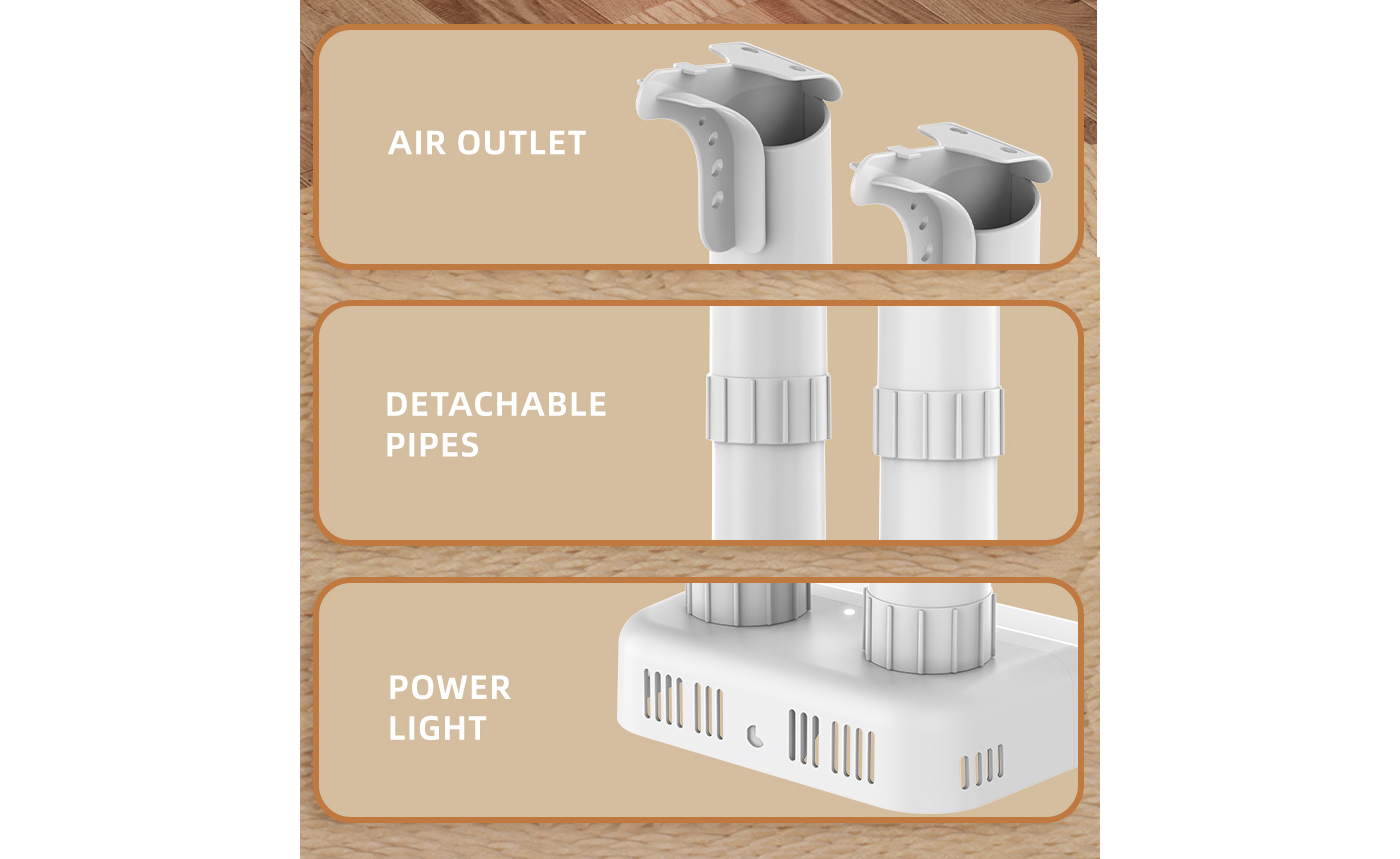 36W Low Power Consumption Quiet Glove Boot Shoe Dryer manufacture