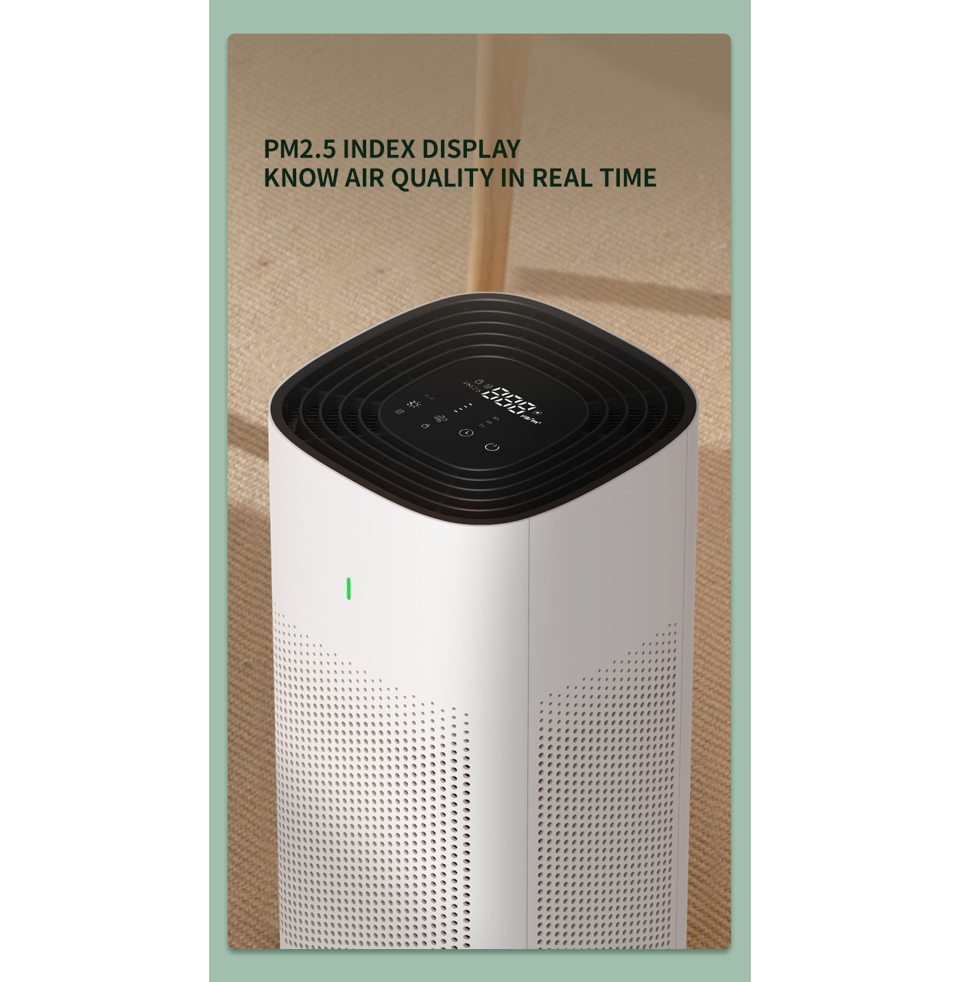 Tuya WiFi Control HEPA Filter Household Air Purifier factory