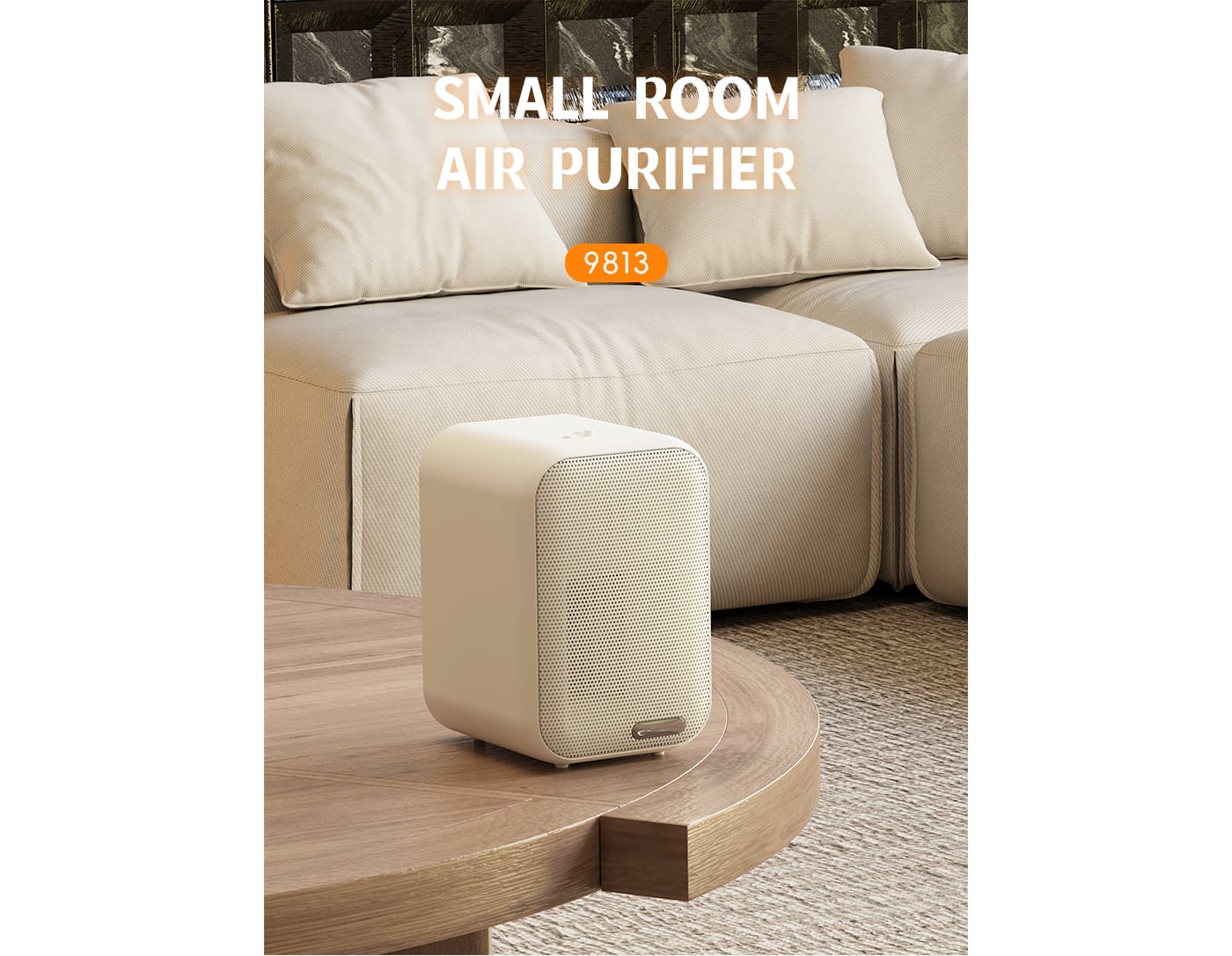 Desktop Air Cleaner Air Purifier with UV Function factory