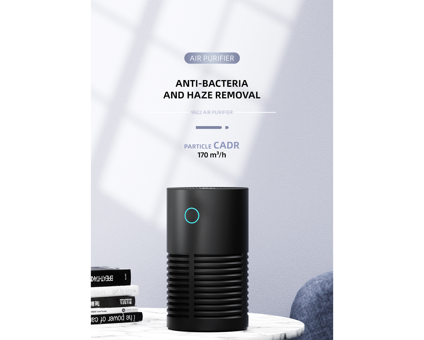 UV Sterilization Remove Smoke HEPA Filter Air Purifier details