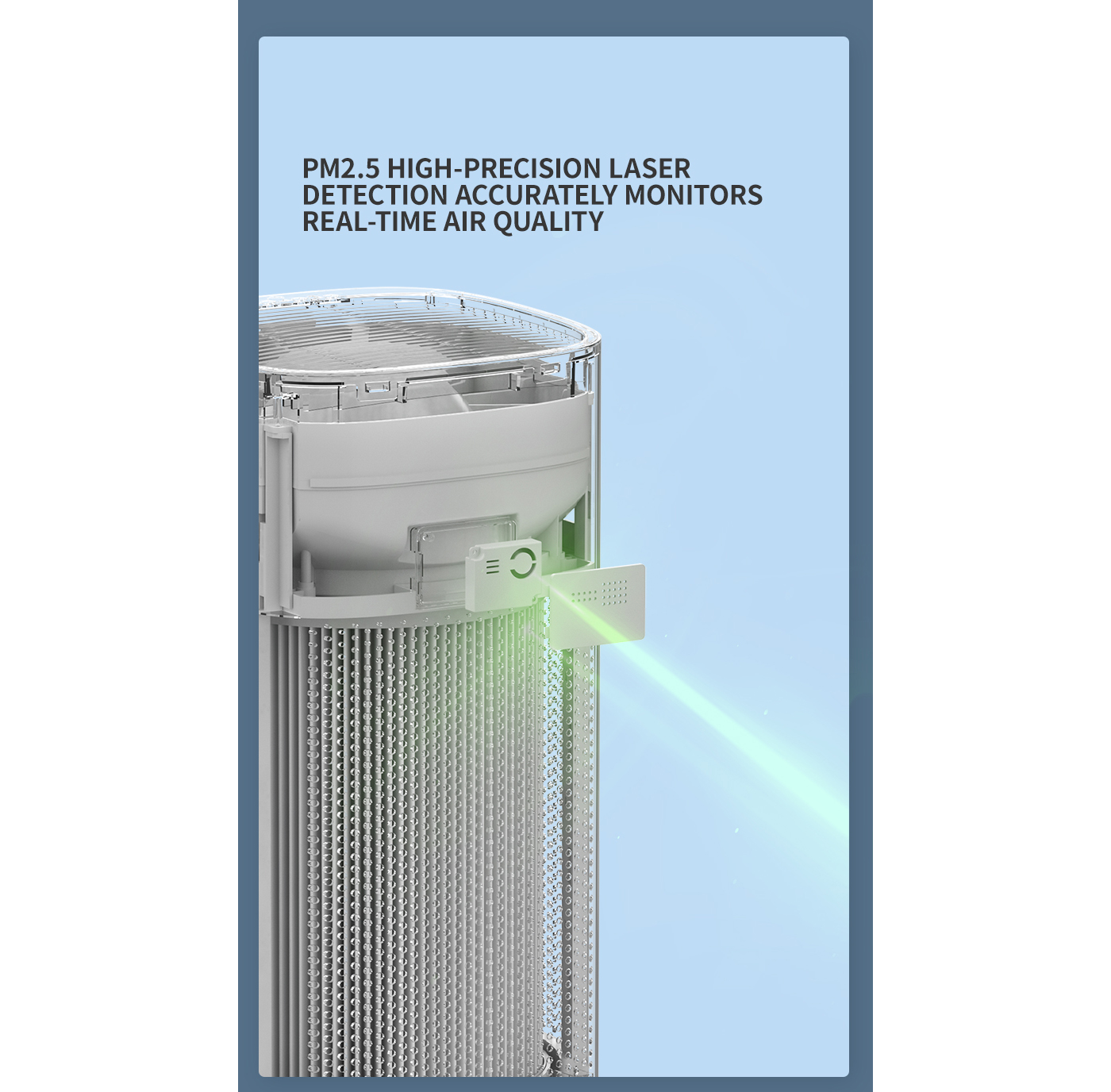 Air Quality Digital Display Home Bedroom Air Purifier details