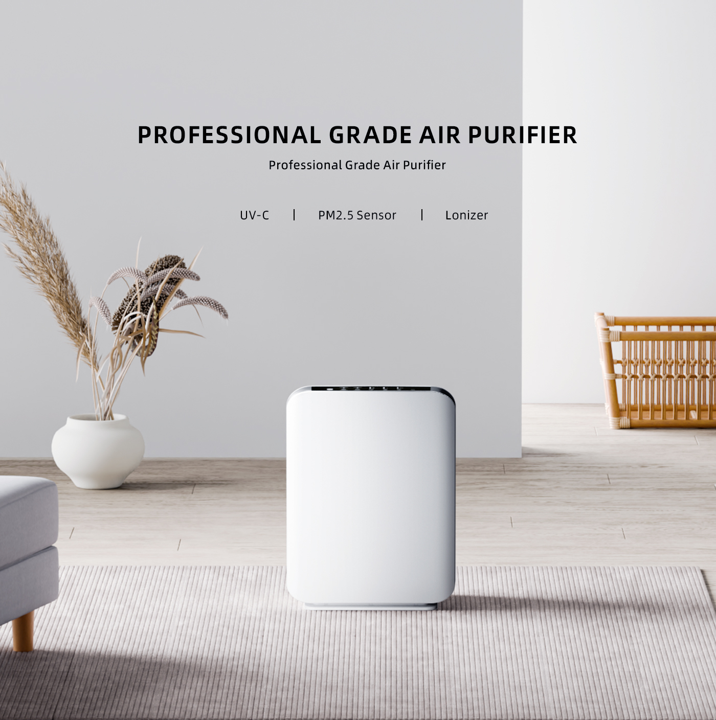 PM2.5 Removal Air Purification Room HEPA Air Purifier factory