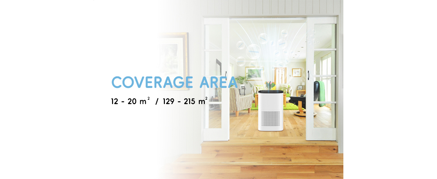 HEPA Active Carbon Filter Air Purifier For Medium Room factory