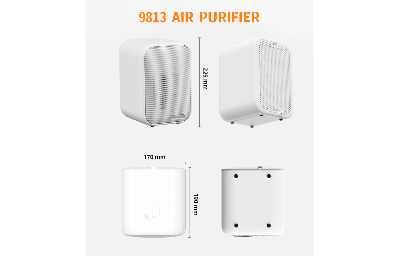 Desktop Air Cleaner Air Purifier with UV Function supplier