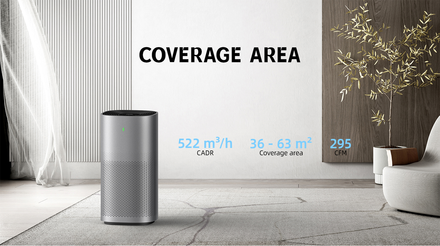 Dust Removal Intelligent Air Purifier For Large Room supplier