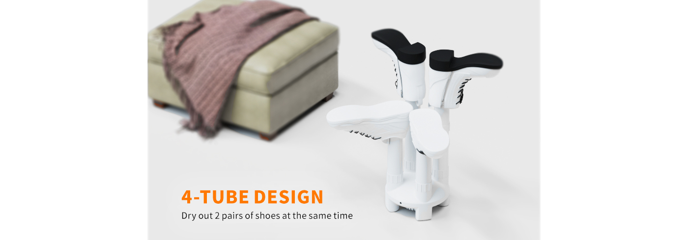 4-tube Adjustable Design Electric Boot & Shoe Dryer supplier