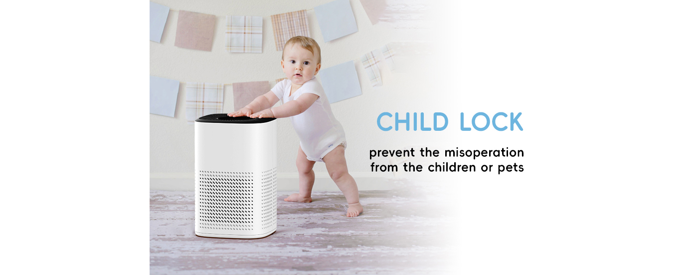 HEPA Active Carbon Filter Air Purifier For Medium Room manufacture