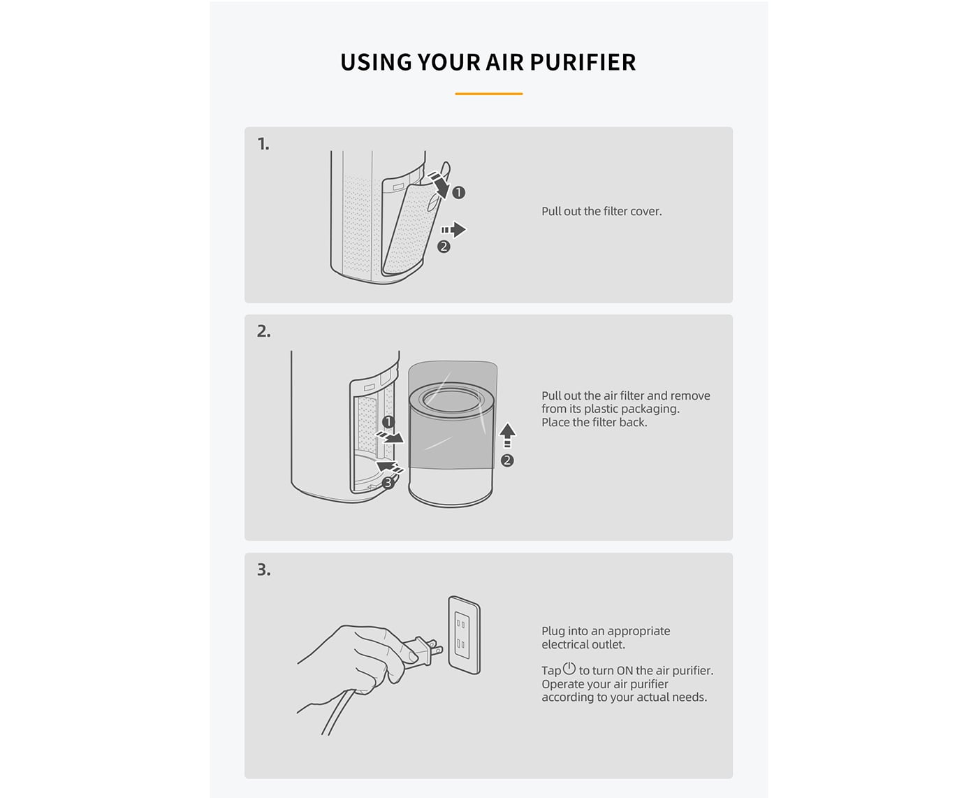 Household Smart Air Quality Monitor Large Air Purifier manufacture
