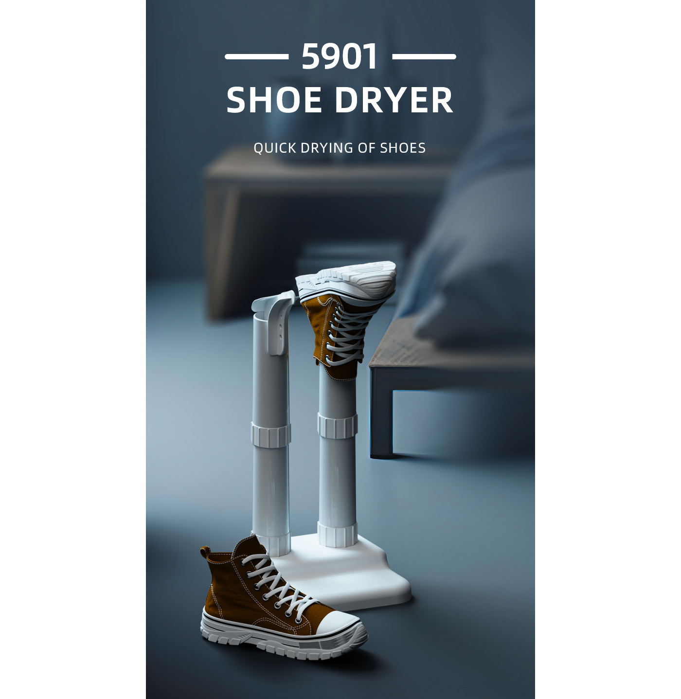 36W Low Power Consumption Quiet Glove Boot Shoe Dryer details