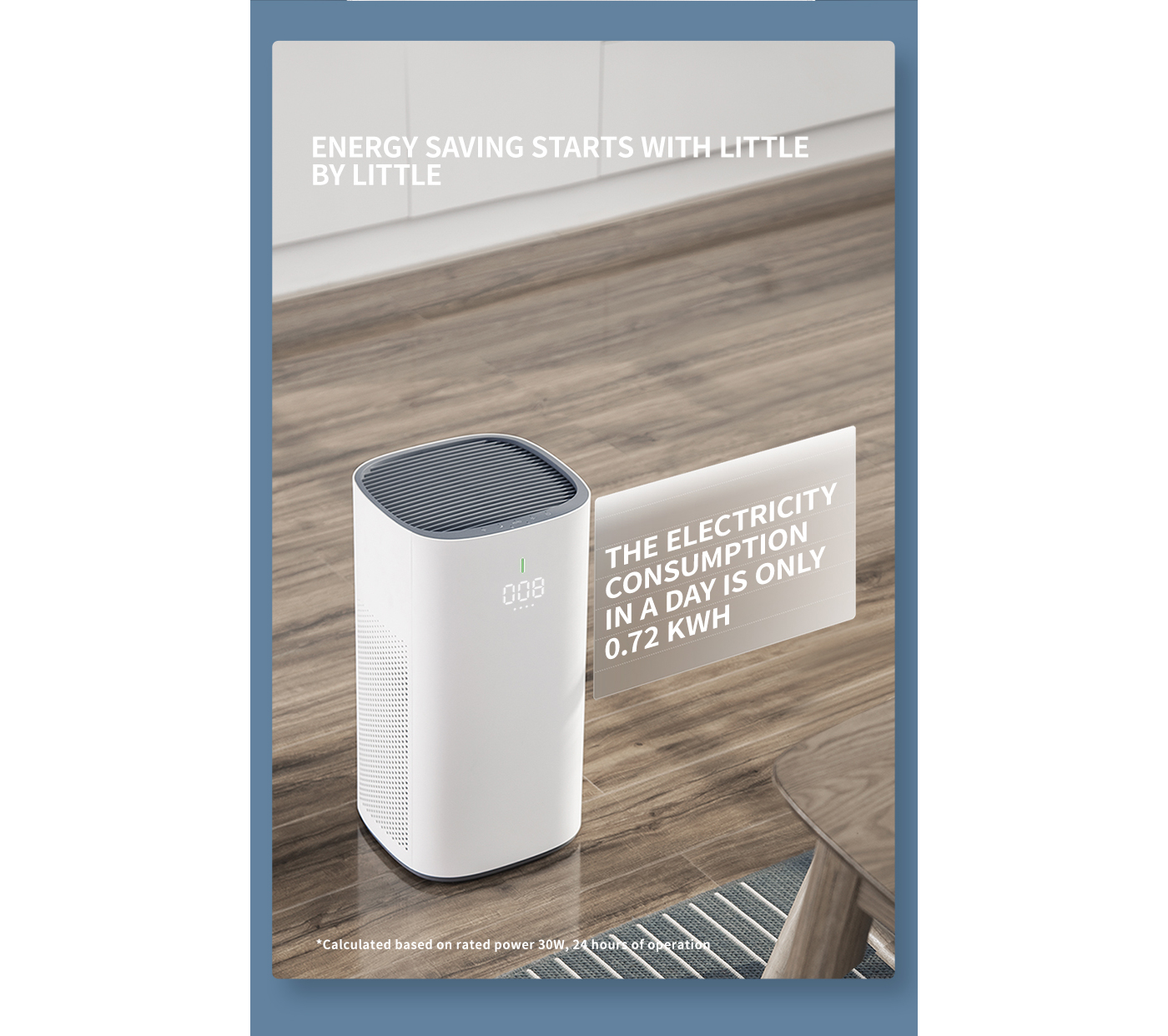 Air Quality Digital Display Home Bedroom Air Purifier supplier