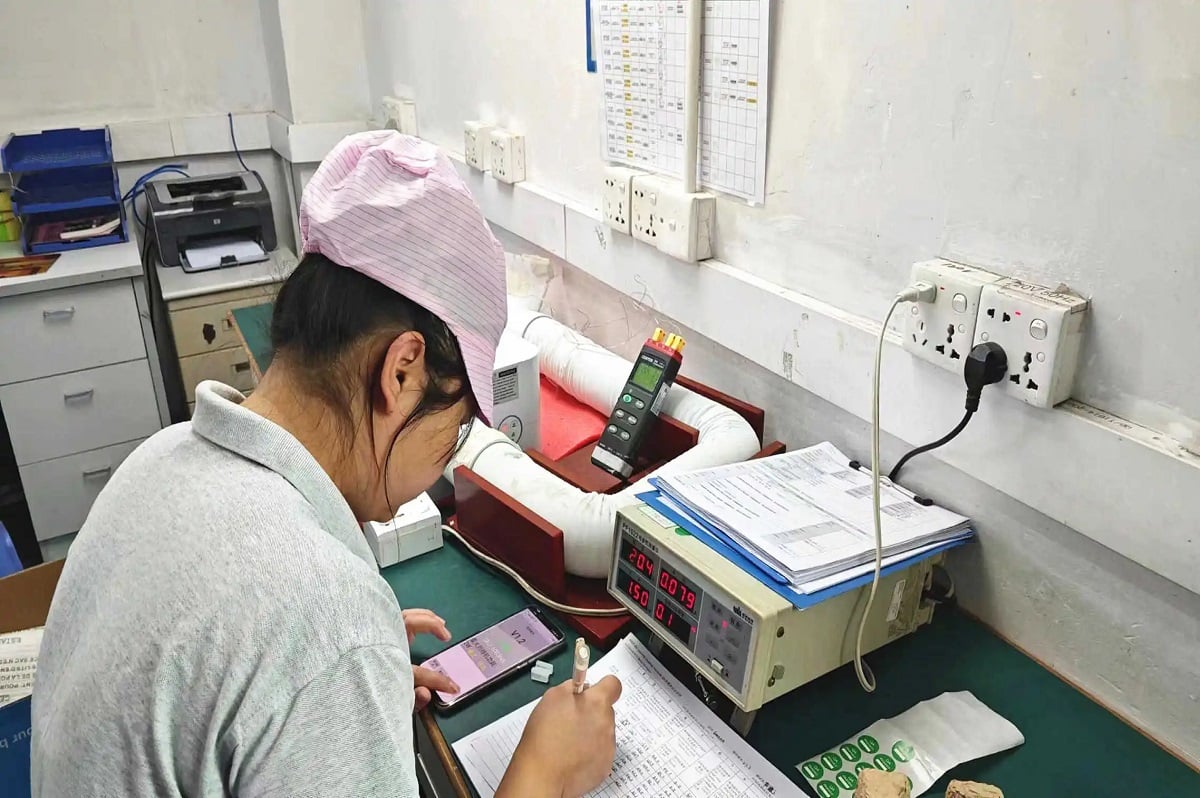 فحص الجودة النهائية