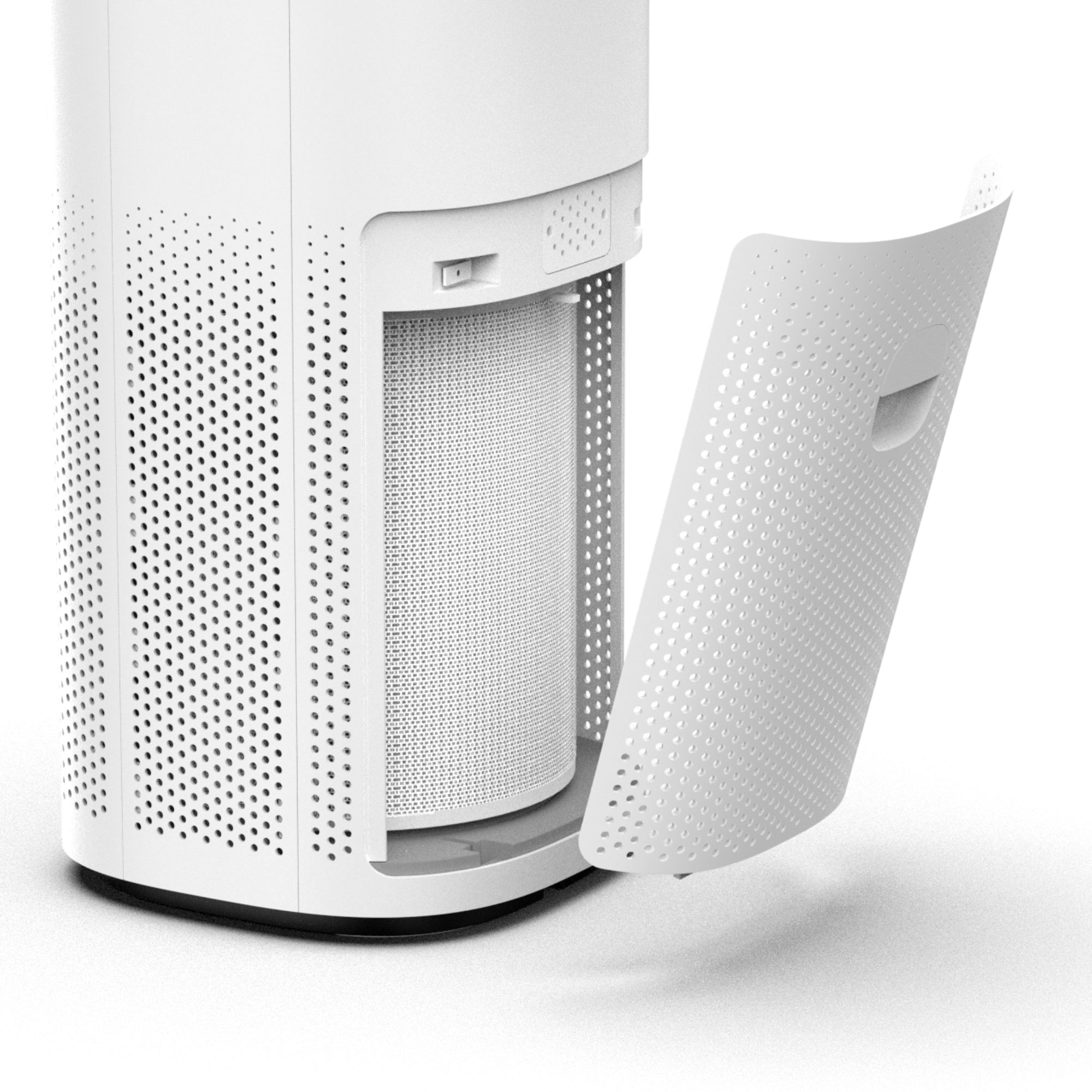 إزالة الغبار منظف الهواء الذكي للغرف الكبيرة