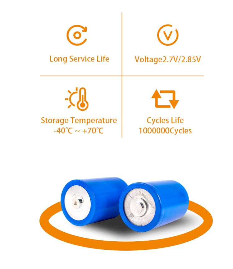 ISEMI Supercapacitor 1500F 3.0 V Surge Voltage Supercapacitor Cell Super Farad Capacitor Super Capacitor Supplier factory