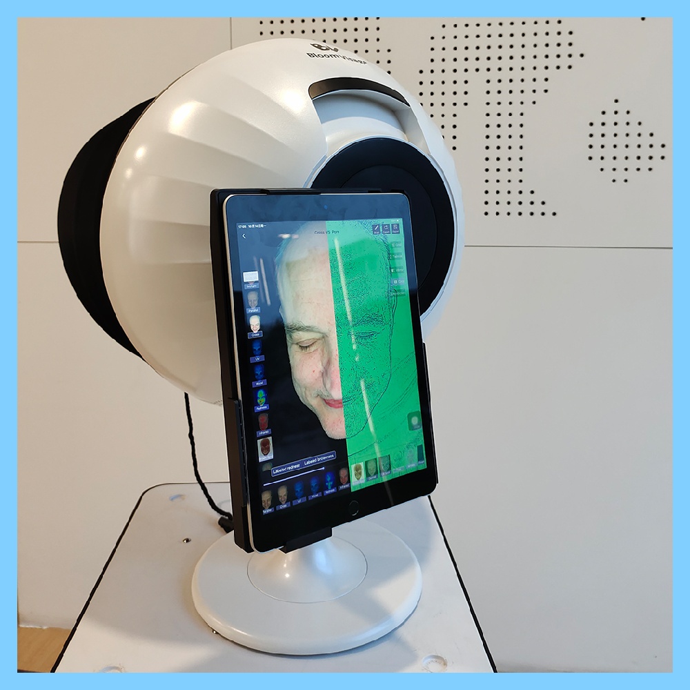 The Skin Detector Machine's Deep Skin Analysis