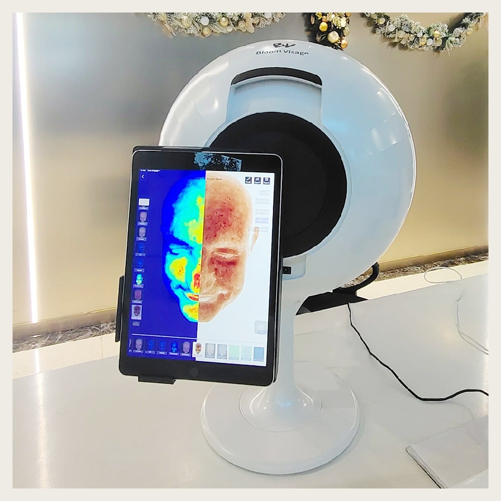 Revolutionize your beauty routine with the latest technology in skin and hair analysis.