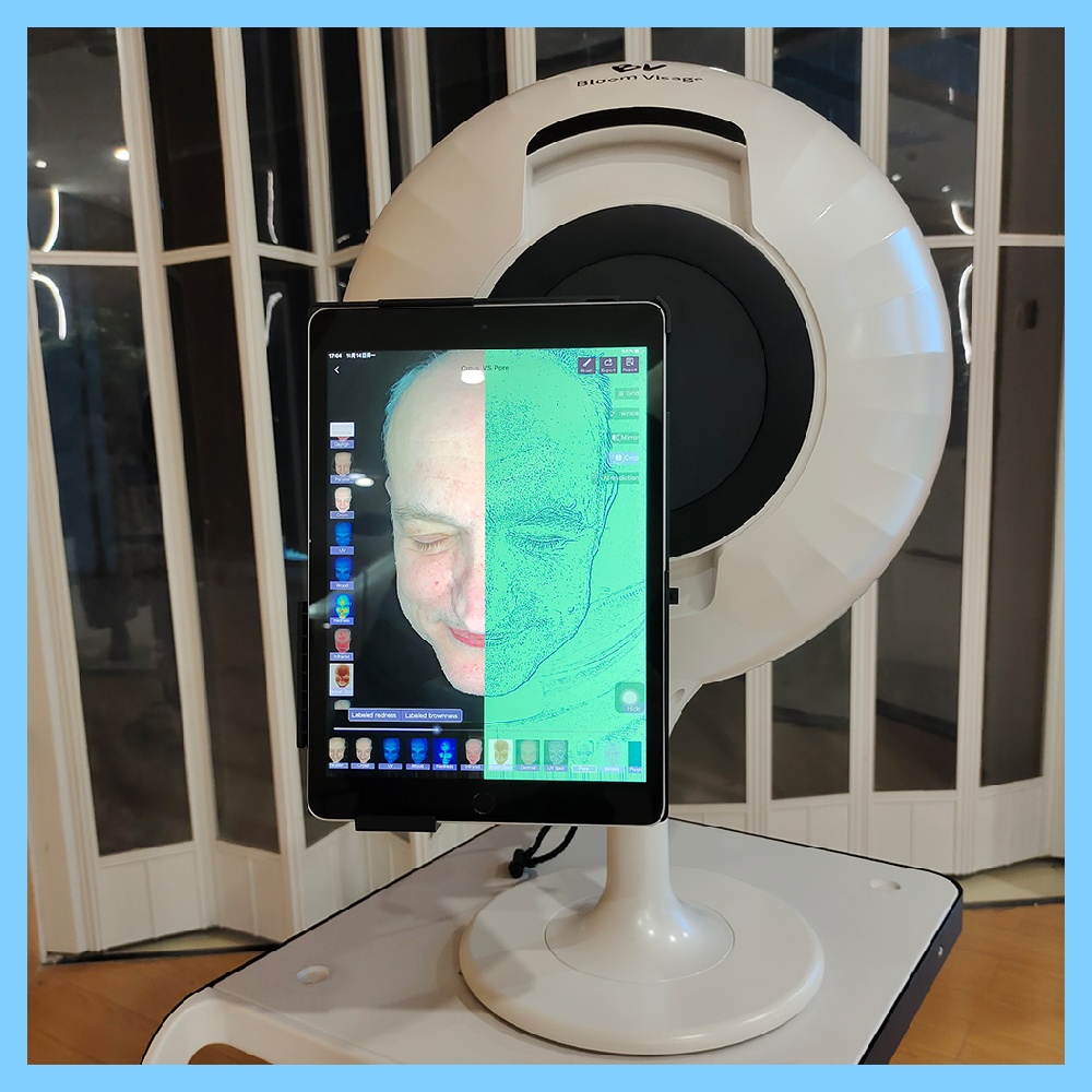 Unlock the secrets to flawless skin with our advanced scanner