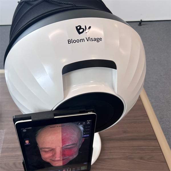 Revolutionize your skincare routine with the precise results from our skin type test machine.