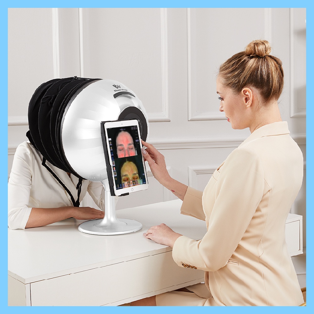 Experience personalized skincare with accurate skin scanner analysis