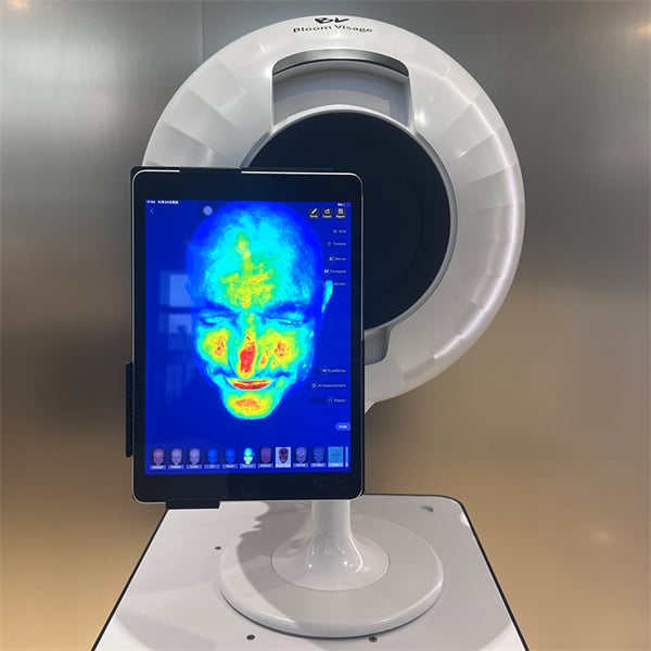 Track improvements in your skin health with regular use of a skin analysis device