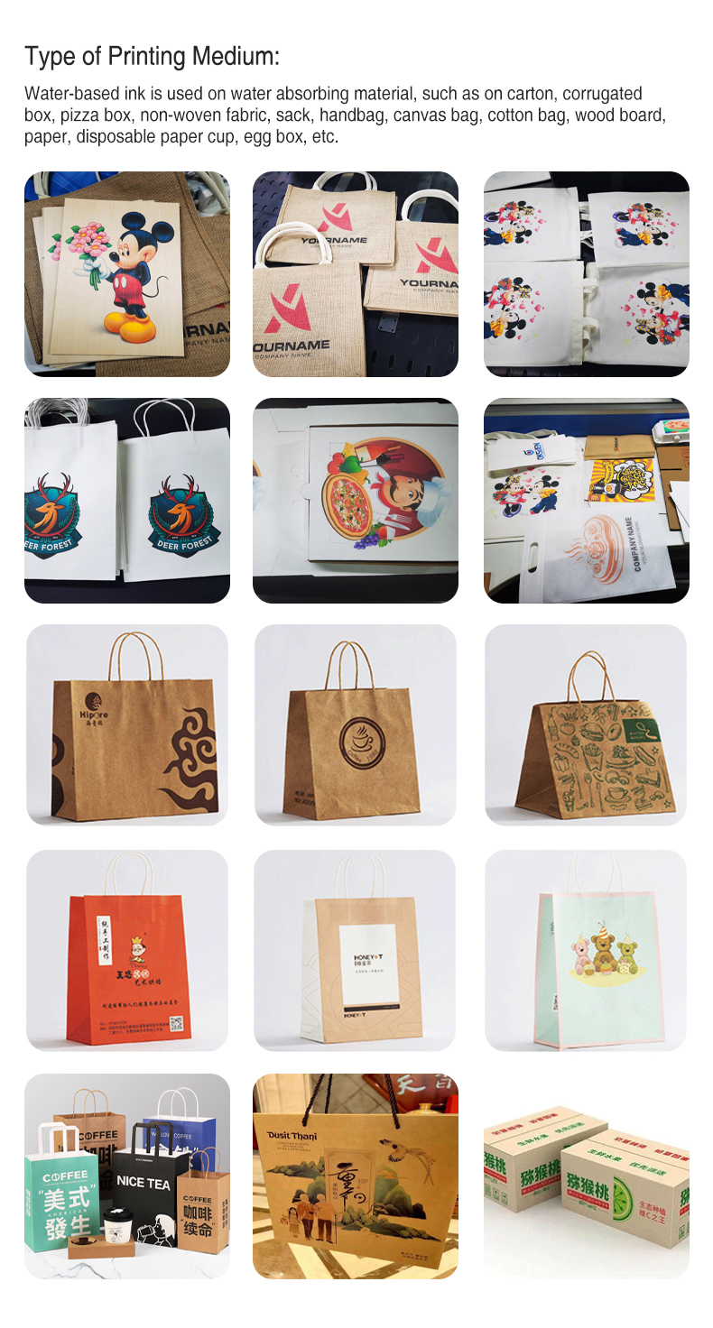 Logo Carton One Pass Digital Corrugated Box Printer Single Pass Printer manufacture