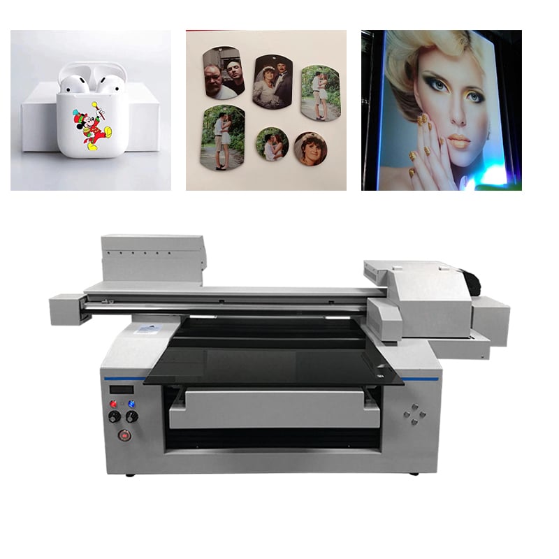 Venta Caliente Impresora UV de Cama Plana de Alta Calidad A3 A4 A1 60cm