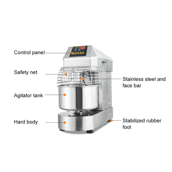Get perfectly kneaded dough every time with a reliable commercial dough kneader