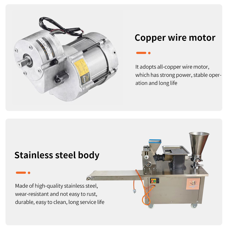 product desktop smallest electric 110v 220v dumpling wonton baozi sumai making machine with mould changed meijin-7